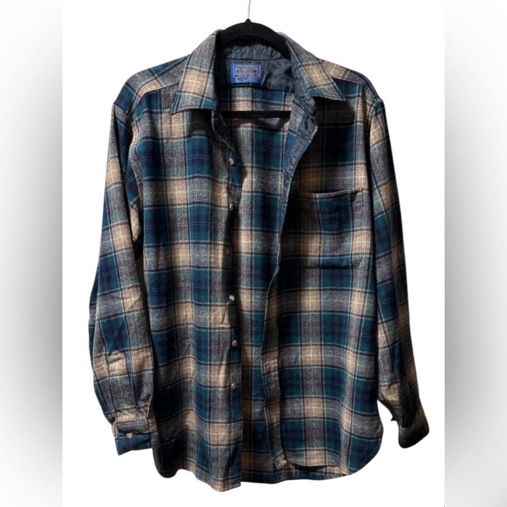 Vintage Pendleton 100% Virgin Wool Shirt